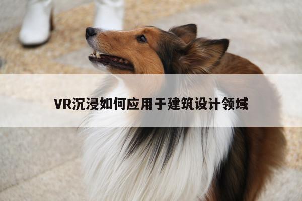 【beat365官网入口】VR沉浸如何应用于建筑设计领域